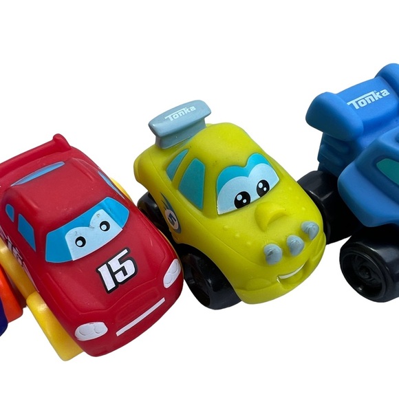 Little Tonka toddle big truck mini figure bundle set of 8 - Picture 6 of 10